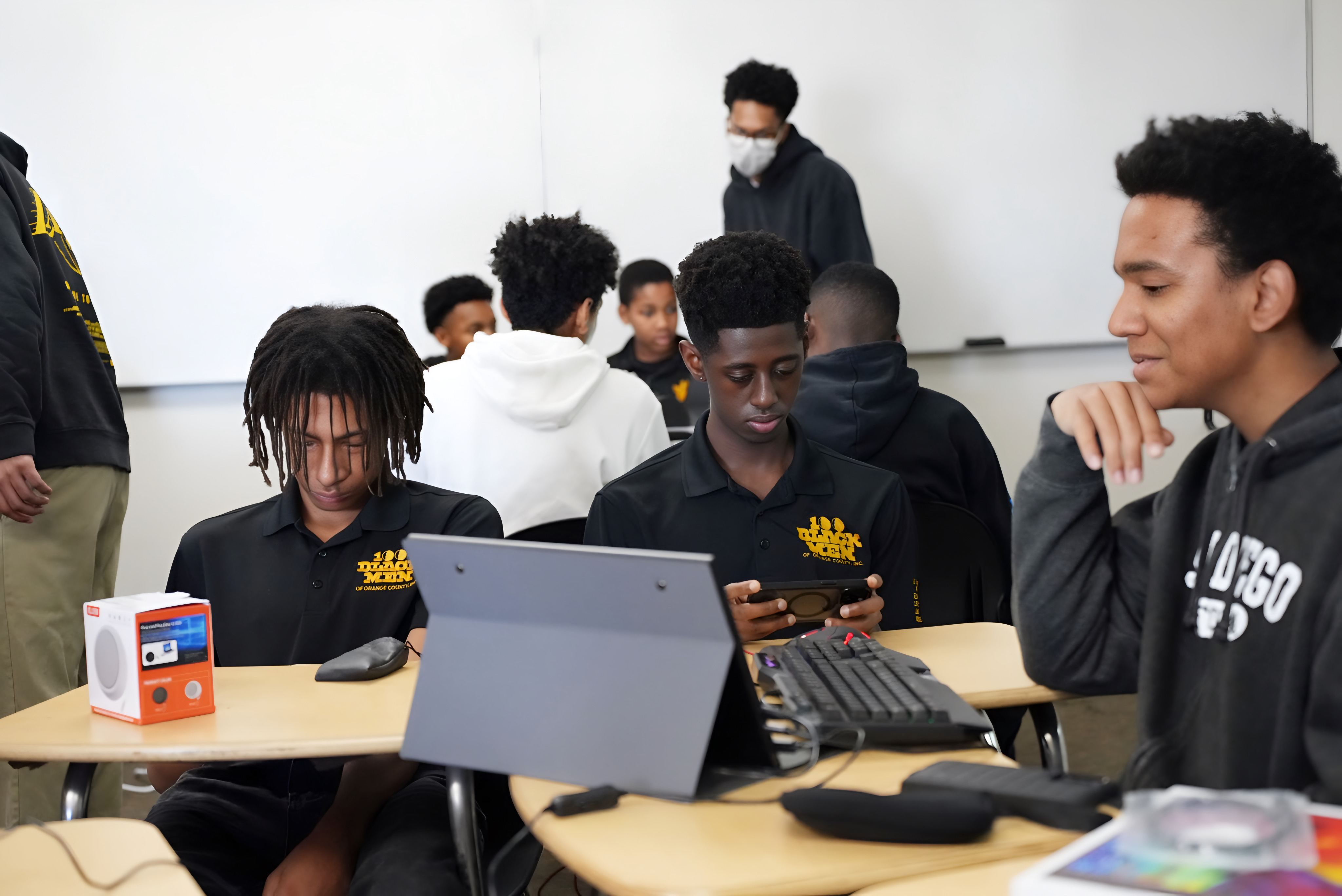Students in classroom